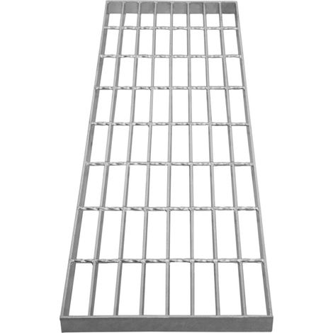 Canaleta Drenaje Cuadrícula Malla Rejilla Acero Galvanizado para Pasarela Pasillo Forja Piso Suelo Desagüe Resistencia a Intemperie 800x270x30mm Espesor Metal 4mm Capacidad Carga 216kg (1/5)