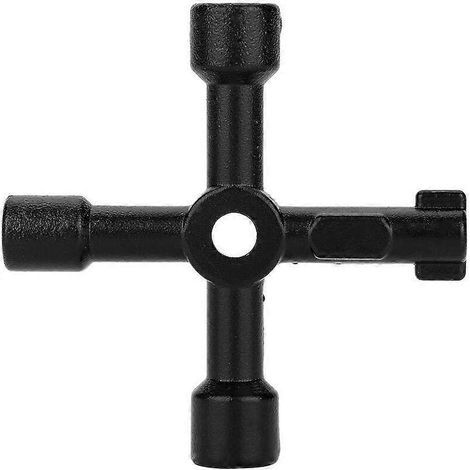 Clé en croix universelle, vanne multifonctionnelle pour électriciens (1/5)