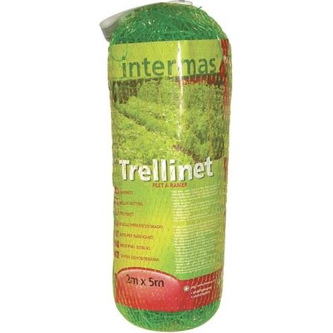 Filet à ramer 2 x 5 m en polypropylène traité anti-UV – Maille 20 x 20 cm – Support pour plantes grimpantes – Celloplast (1/6)