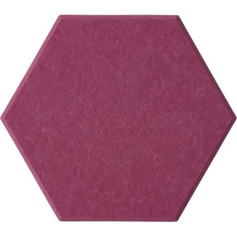 Panneaux Muraux Feutre - Hexagonaux 3D - Absorption Acoustique - Autocollants Souples - Pour Mur Bureau Studio - Lot De 12