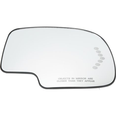 Rétroviseur Chauffant Latéral Droit avec Clignotant LED pour Avalanche 1500 2500, Verre de Miroir de Rechange, Signal Lumineux Intégré, Pièce OEM 88944392 (1/5)