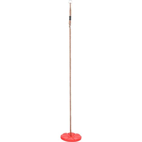 Tellerschaukel 200 cm Rot vidaXL