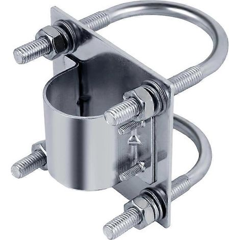 Support de mât d'antenne compatible avec Starlink GEN2 V2, adaptateur de tuyau universel, support de poteau en acier (1/5)