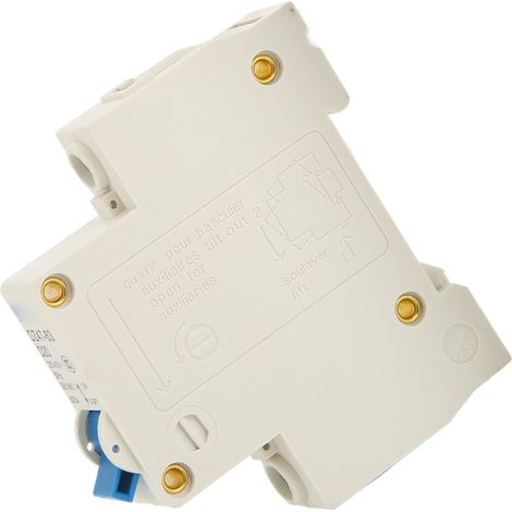 Disjoncteur miniature monophasé pour montage sur rail DIN, protection contre les surcharges, 230 V/400 V CA, 20 A (1/5)