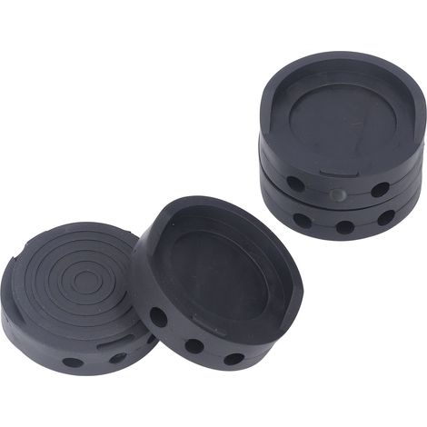 4 Patins Antivibrations Lave-Linge, Semelles Antistatiques pour Électroménager (1/5)