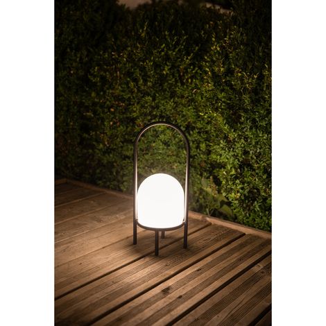 Lampe résine sur 4 pieds USB 200 Lumens H43 cm - GALIX (1/3)