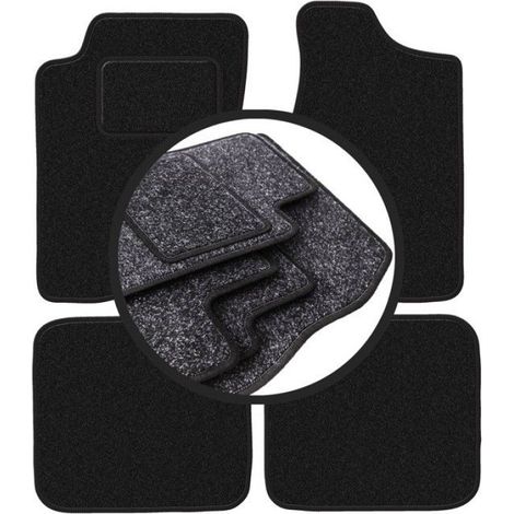 Tapis De Voiture - Polypropylène - Pour Audi 90 B3 Berline (1986-1991) - Jeu Complet (1/5)