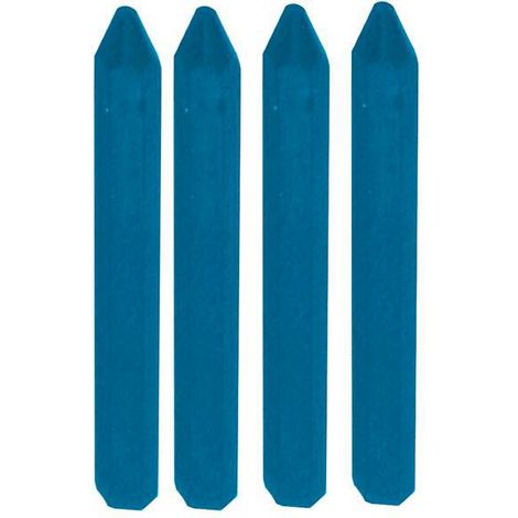CRAIES BLEUES HEXAGONALES X4 L.120MM TALIAPLAST - 400966