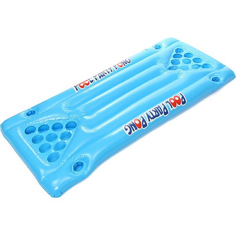 Table Flottante PVC Pour Piscine, Support Boissons Et Jeux D'Eau Gonflable Compatible Bottles Et Balles, Accessoire De Loisir Aquatique -KZQ