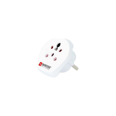 SKROSS Travel Adapter India / Israel / Denmark to Europe (1/5)