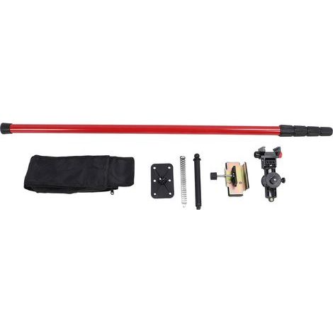 4m Telescopic Laser Spirit Level with 6mm/15.2mm Interface and Universal Stabilizer (1/5)
