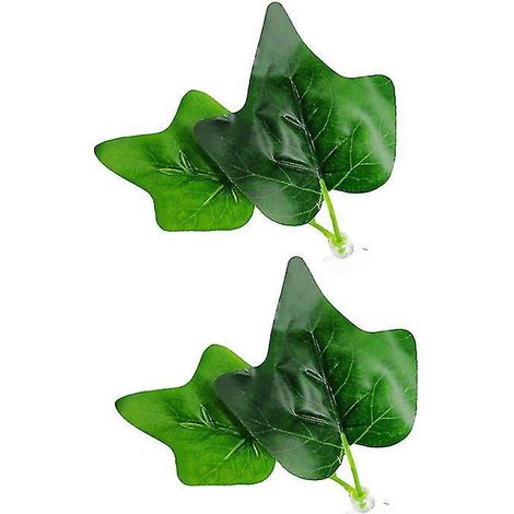 Lot de 4 plantes artificielles pour aquarium (1/3)
