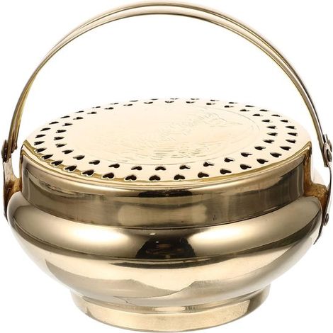 Juego de utensilios para barbacoa: cacerola vintage con forma de cruz，barbacoa de carbón，cacerola de fontanero para uso doméstico (1/2)