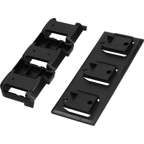 Support de Batterie d'Outils Électriques, Lot de 3 Emplacements, Station de Fixation Compatible Milwaukee 14.4V/18V/20V/60V (1/5)