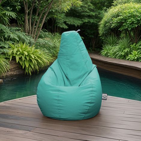 Pouf Poire Naylim Mate Turquoise Happers XL Turquoise