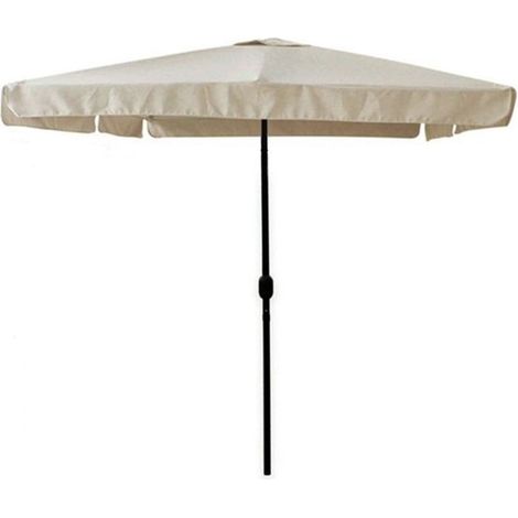 TrAdE Shop Traesio - Ombrellone Da Giardino 3x4 Mt Arredo Esterno Balcone Terrazzo Patio Beige 223236 - (1/4)