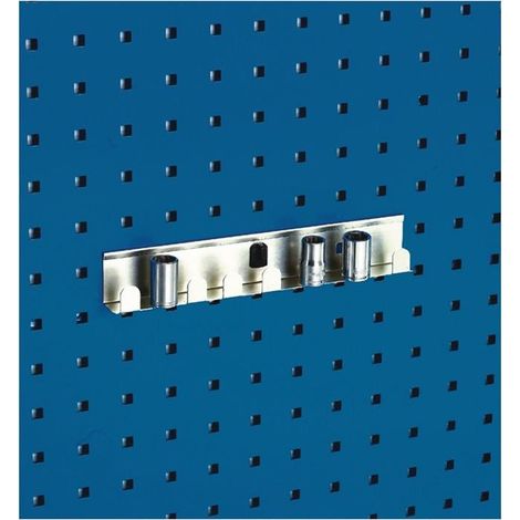 Bott Steckschlüsselhalter B270 mm, 8 Aufnahmen für Lochplatten (1/3)