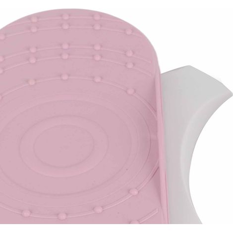 Disque de massage vibratoire pour ventre plat - Équipement fitness silencieux pour affiner la taille - Rose giratoire (1/2)