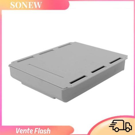 Boîte De Rangement Sous Le Bureau - Plastique ABS - Pour Espace Sous Table - 32.7 X 24.4 X 31.5 Pouce - 1 Pièce (1/5)