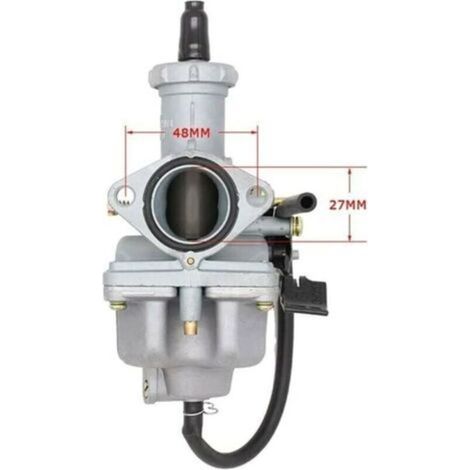 Kit carburatore per moto PZ27, carburatore da 27 mm per motori da 125cc, 150cc, 200cc, 250cc e 300cc, per ATV, quad e go-kart. Carburatori con cavo di starter manuale PZ27 per motocross. (1/4)