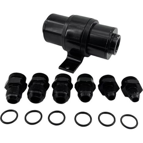 Universelles Nachrüst-Kraftstofffilter-Kit für modifizierte Fahrzeuge (58 mm Halterung) mit Magnetisierung für Benzinleitungsfilterelement (FF02) (1/5)