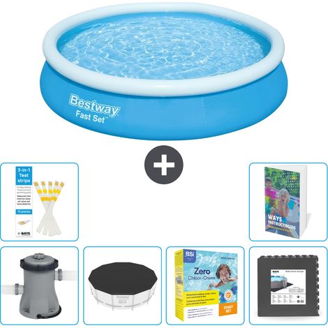 Bestway Piscina Bestway Fast Set Rotonda - 366x76 cm - 7-pezzi  S259