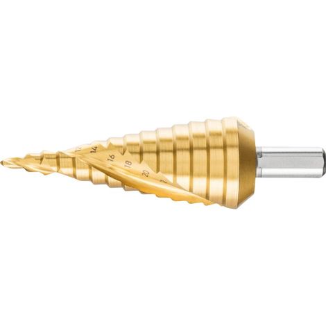 PFERD TOOLS 25201043 HSS Punta a gradini Lunghezza totale 100 mm 1 pz. (1/2)
