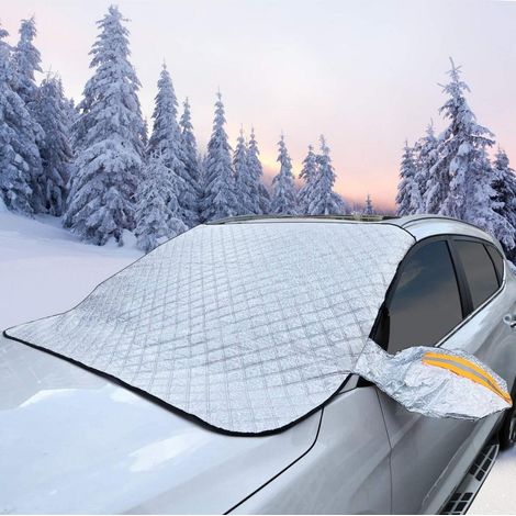 Bâche pare-brise universelle anti-gel neige et UV 170x143cm (1/5)