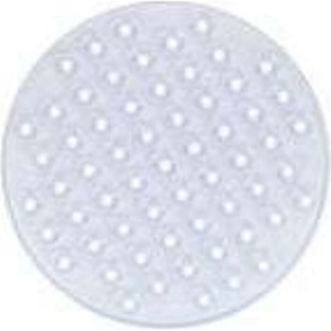 Fond d'évier Kristall, Tapis d'évier de protection contre les rayures, protection vaisselle, Plastique, ø31 cm, transparent