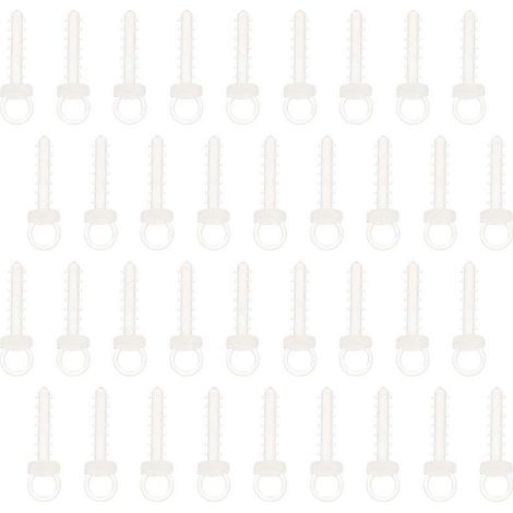 100 accessoires de crèche : supports pour décorations en mousse et polystyrène, cordes de suspension prédécoupées (1/5)