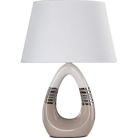 Lampada da tavolo Candellux Romano 41-79954 beige ceramica (1/3)