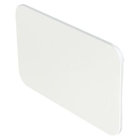 HERRAJES ALK tapa anónima para cajón qube 51x30 acabado blanco (1/2)