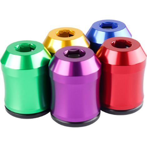 5 PCS Anneaux Aimantés pour Tournevis Magnetiseur Puissant 1/4in Hex Tournevis Tête Anneau Magnétique pour Vis Écrous (1/5)