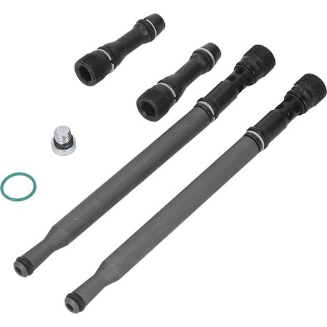 Kit 6 bouchons de rail à carburant 6E7Z 9A332 A, réparation injecteur, adaptable FORD E350 E450 F250 F350 F450 F550, raccord fileté, inox. (1/5)