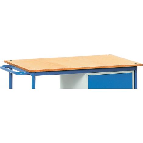 fetra Arbeitsplatte aus Buchensperrholz, für Werkstattwagen 600 kg (1/2)