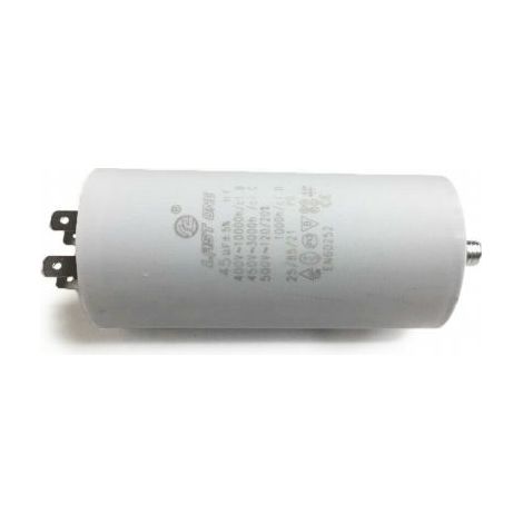 CONDENSATORE MOTORE ELETTRICO ELETTROPOMPA DA 1 A 80 MF MICROFARAD 450 V 10976V 45 MF (10989)