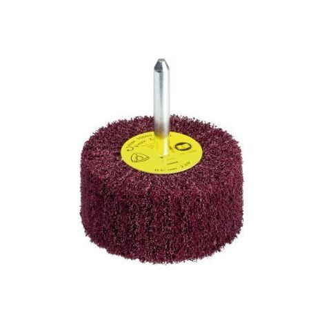 KLINGSPOR FÄCHERRAD MIT VLIESMONTIERTER SCHIEBELEITE NFS600 80mm x 50mm x 6mm MITTEL (1/2)