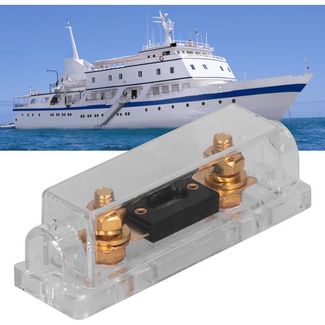 Porte-fusible automobile, protection contre les surtensions, disjoncteur haute tension à réarmement automatique, porte-fusible 100 A (1/5)