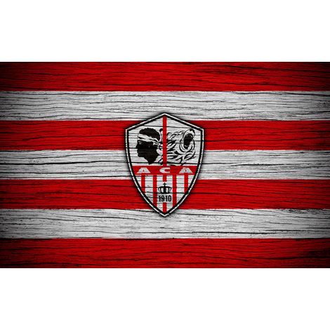Papier peint panoramique Foot / Football - ACA - AC Ajaccio - 408 cm x 255 cm (1/2)
