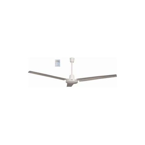 Ventilatore Vinco a 3 pale da soffitto a 5 velocità con selettore da parete per climatizzazione interni 70930 55W