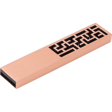 Clé USB 2.0 portable en métal, 64 Go, pour le stockage et le transfert de données. Accessoire idéal pour un cadeau. (1/5)