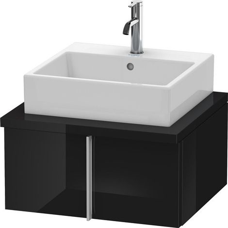 VERO mobile console basso 285x600x518mm nero lucido