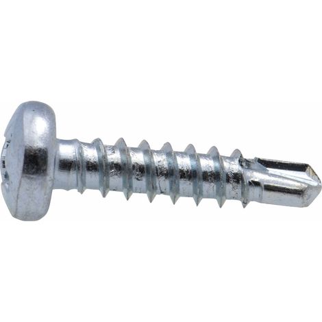 Vis autoperceuse zinguée tête cylindrique PH Viswood 3,5x13 mm (lot de 35 vis)