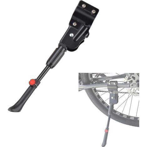 Bequille Velo,Réglable Béquille de Vélo,Accessoire Velo,22 à 28 Pouces Bequille Velo avec Pied en Caoutchouc antidérapant Béquilles pour Vélo Convient,pour vélo,VTT,vélo de Route (1/4)