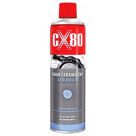 Grasso ceramico CX80 keramicx 500 ml per connessioni ad alta temperatura. Protettore Ceramitech.