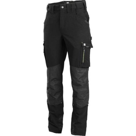Pantalon de Travail Ondra - Taille 40 - Noir - Résistant et Confortable - D-Work