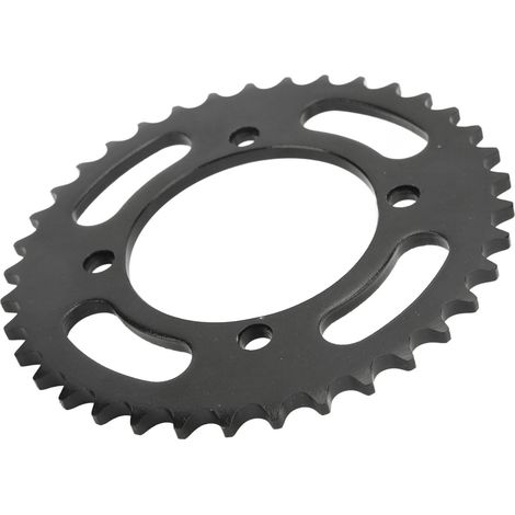 Pignon de chaîne arrière 420 76 mm 37 dents en acier à haute teneur en carbone pour moto tout-terrain de 50 à 190 cm3 (1/5)