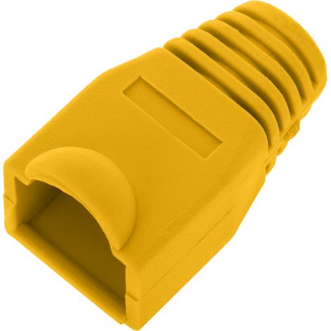 BeMatik - Caoutchouc pour RJ45 jaune (1/4)
