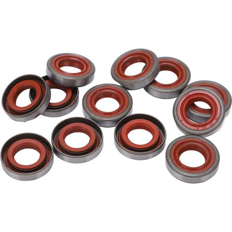 Kit de 12 joints d'étanchéité pour débroussailleuse Stihl FS80 FS85 (joints en fer et ABS). (1/5)