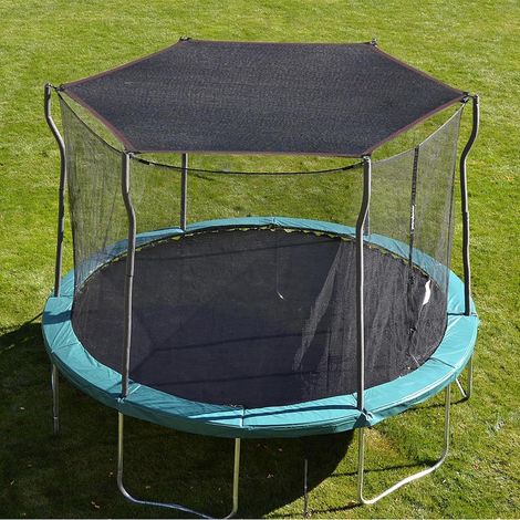 Housse de protection solaire pour trampoline 244 Toile de protection solaire pour trampoline Accessoires pour trampoline résistants aux UV et imperméables (1/5)